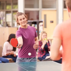 Professional Table Tennis Racket - Red