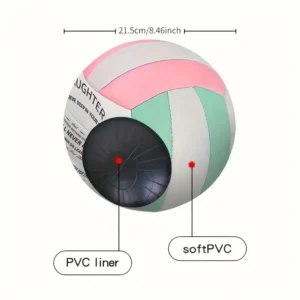74fb4d29-a3a6-4929-8248-305d8d84d39d Inspirational Volleyball with Pump for Granddaughter
