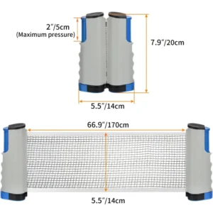 DIY Retractable Ping Pong Net