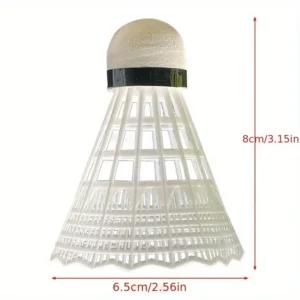 6 Pack Durable Nylon Badminton Shuttlecocks