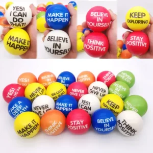 Inspirational Sponge Balls  12pcs