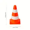 2pcs Orange Reflective Training Cones