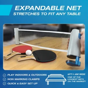 DIY Retractable Ping Pong Net